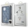 Guess GUHCP15SP4TDSCPB iPhone 15 / 14 / 13 6.1 niebieski/blue hardcase Crossbody 4G Metal Logo